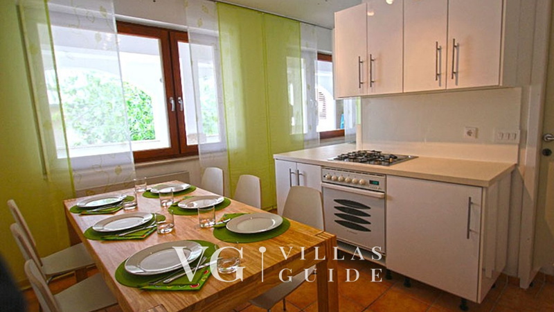 Apartman 1 Villa Figs whirpool & beachfront & terrace Küche