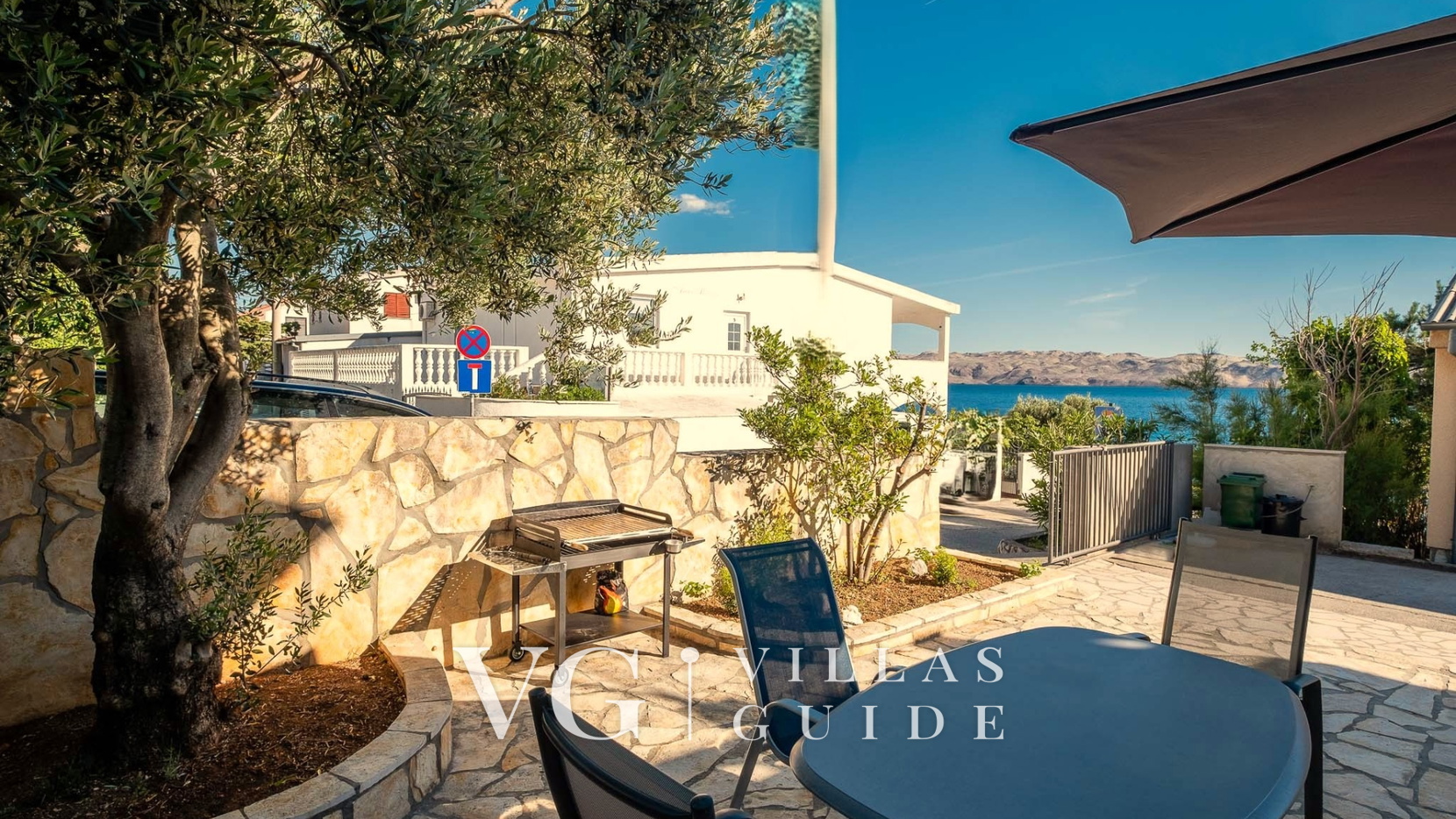 Apartman 1 Villa Figs whirpool & beachfront & terrace Garten und Außenbereich