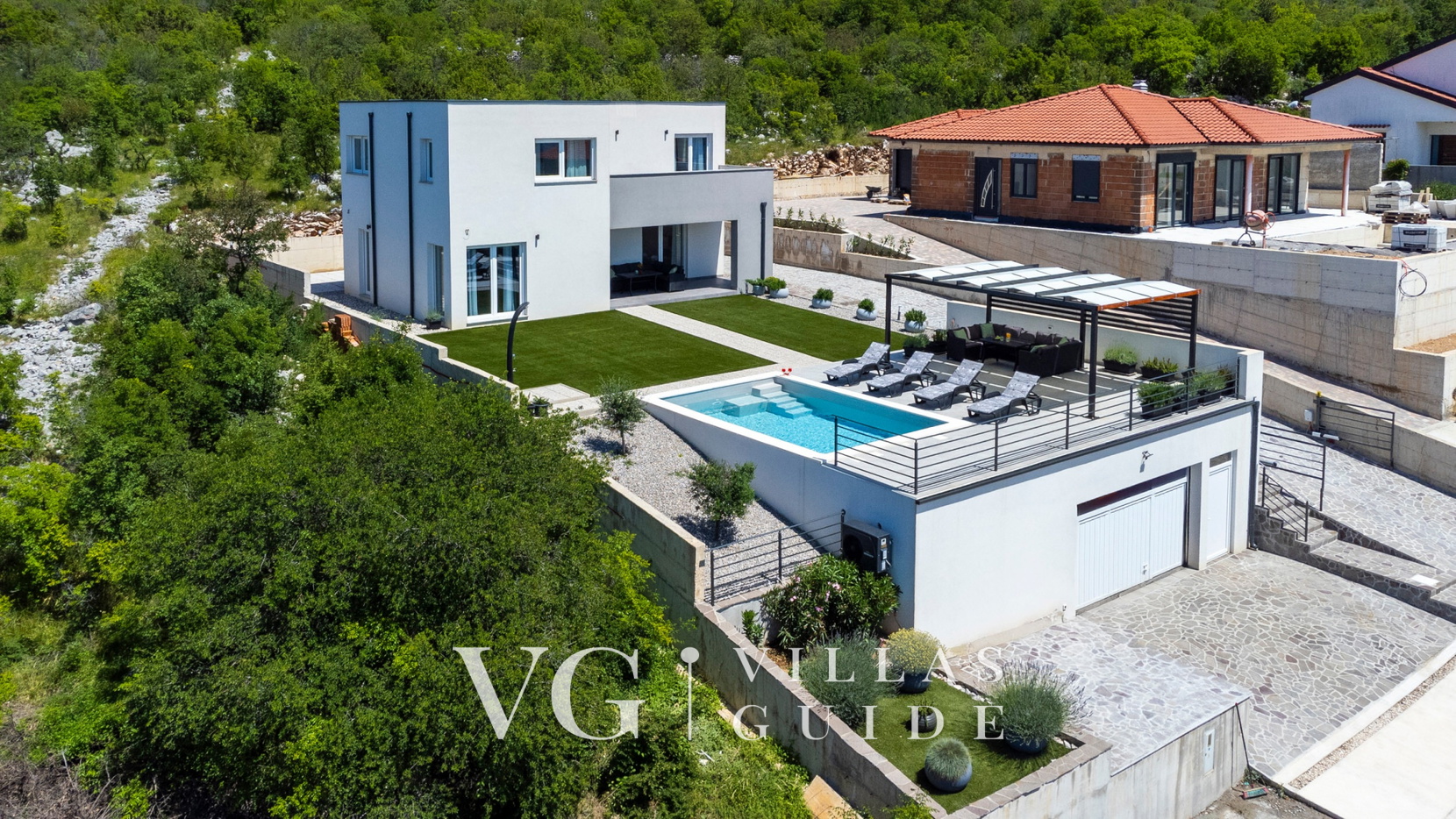 Villa Luminosa Garten und Außenbereich