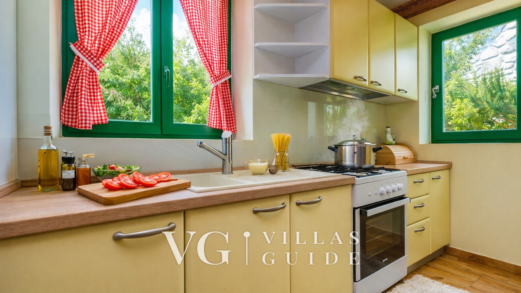 Villa Ruby beachfront Kuhinja