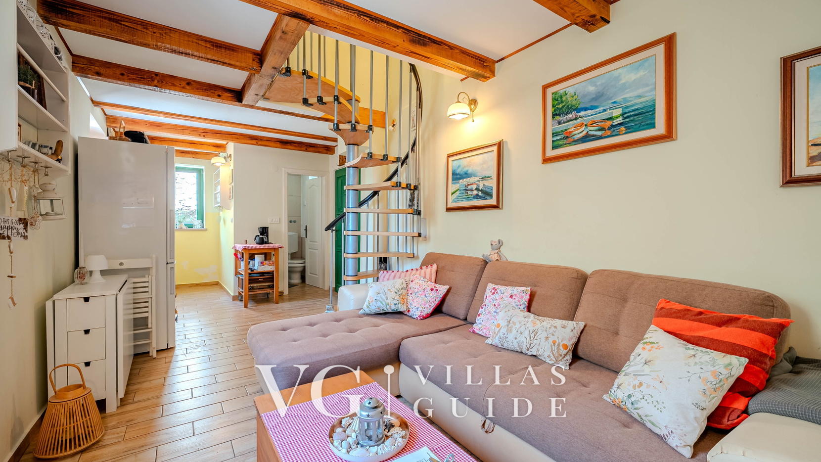 Villa Ruby beachfront Soggiorno