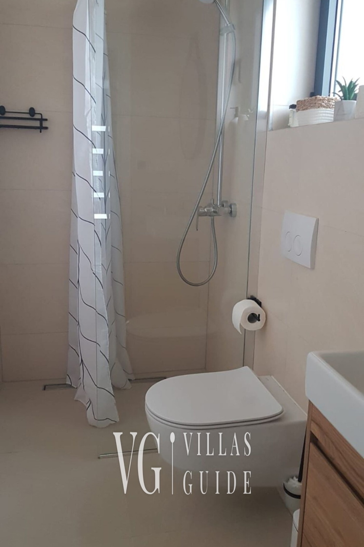 Boho Beach House Badezimmer