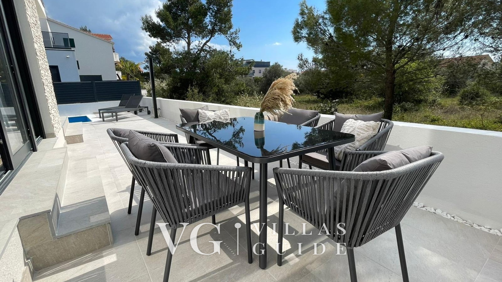 Boho Beach House Garten und Außenbereich