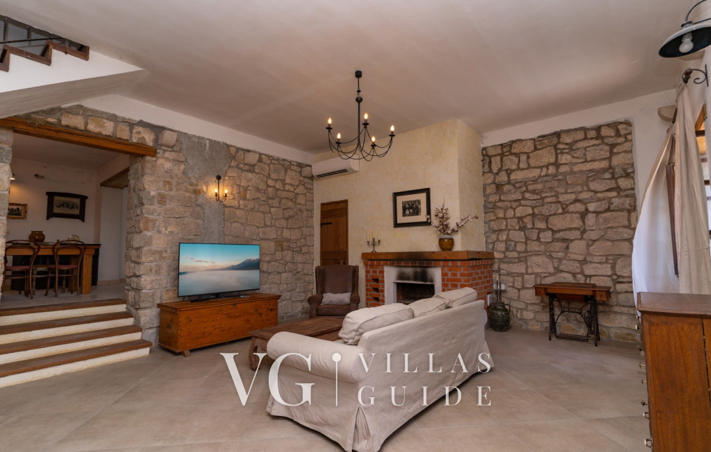 Villa Trojanović Wohnzimmer