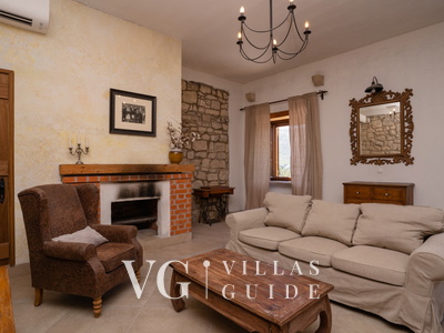 Villa Trojanović Wohnzimmer