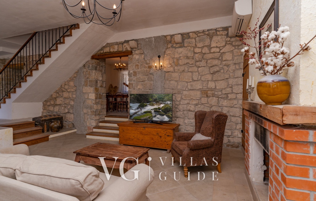 Villa Trojanović Wohnzimmer