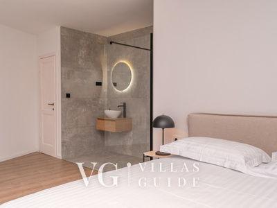 Villa Trojanović Schlafzimmer