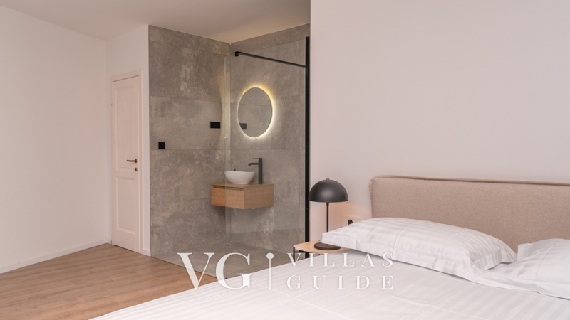 Villa Trojanović Schlafzimmer