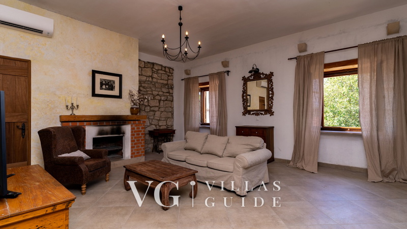 Villa Trojanović Wohnzimmer