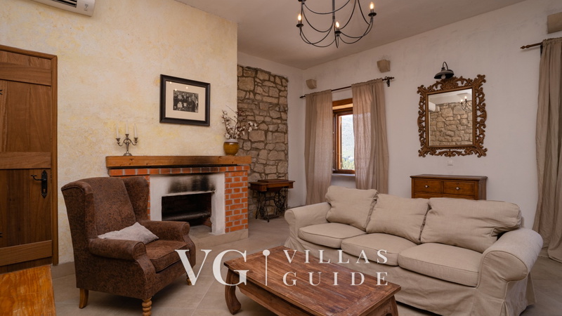 Villa Trojanović Wohnzimmer