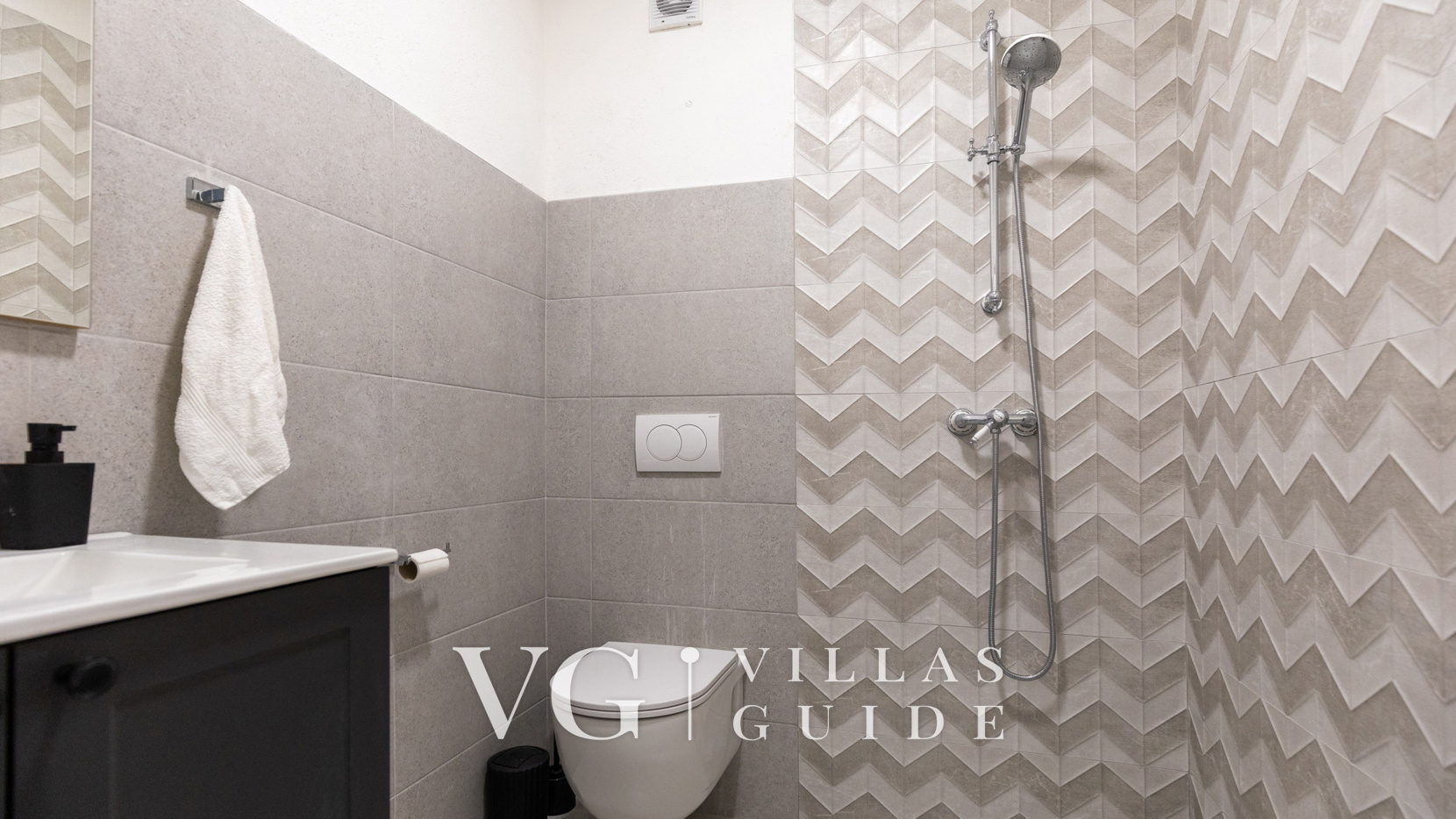 Villa Dolina Opuzen Badezimmer