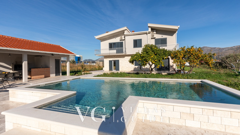 Villa Dolina Opuzen Garten und Außenbereich