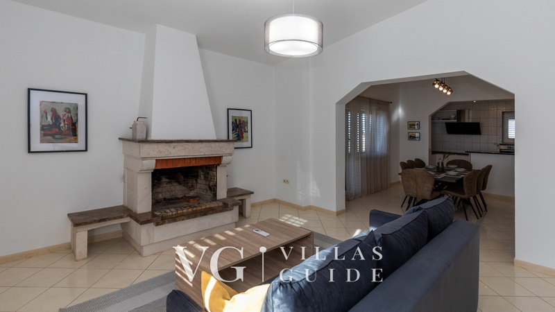 Villa Dolina Opuzen Wohnzimmer