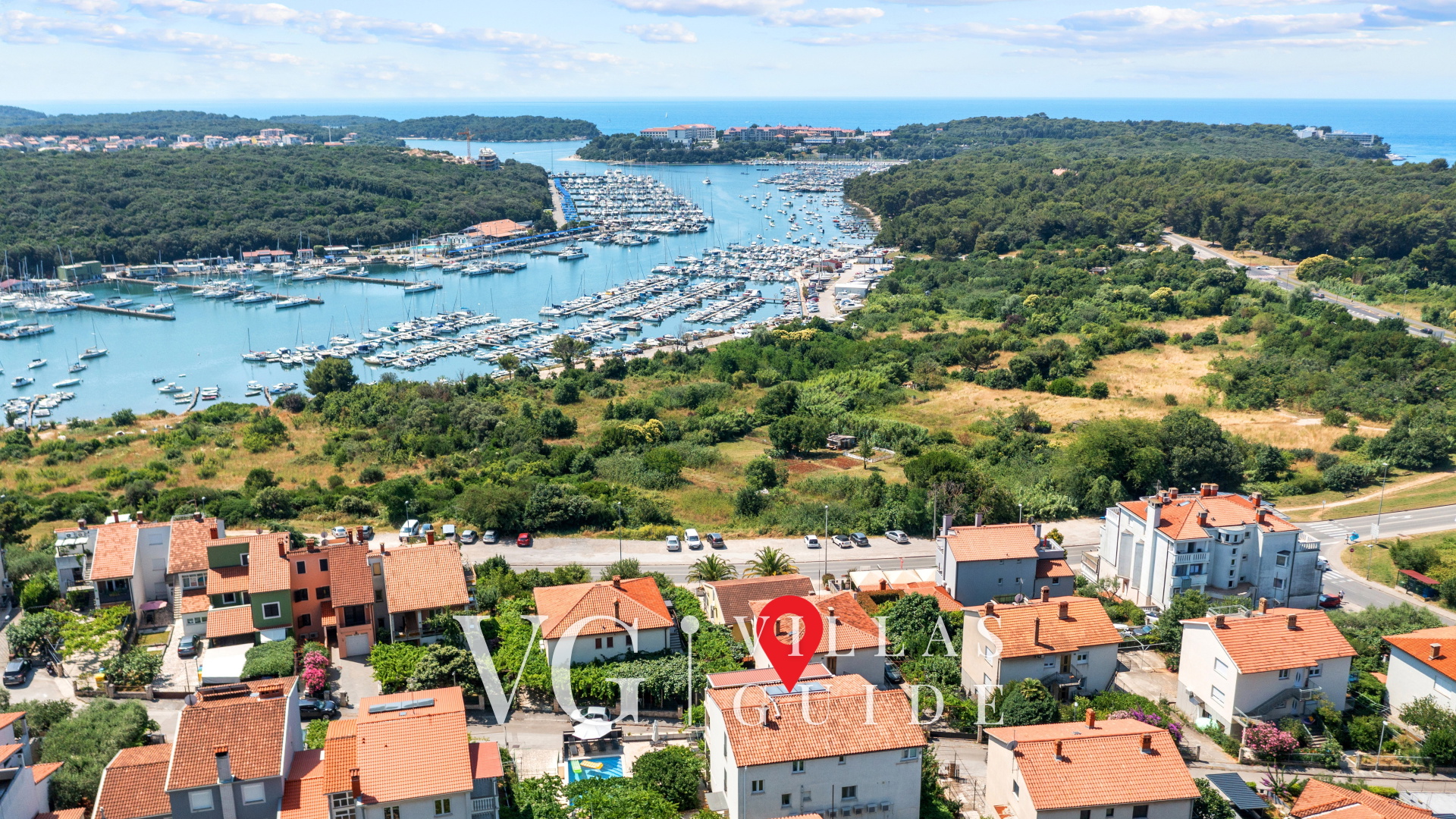 Apartment Petrinić - Sea View & Pool Apartment "V" Dvorište i vanjski dio objekta