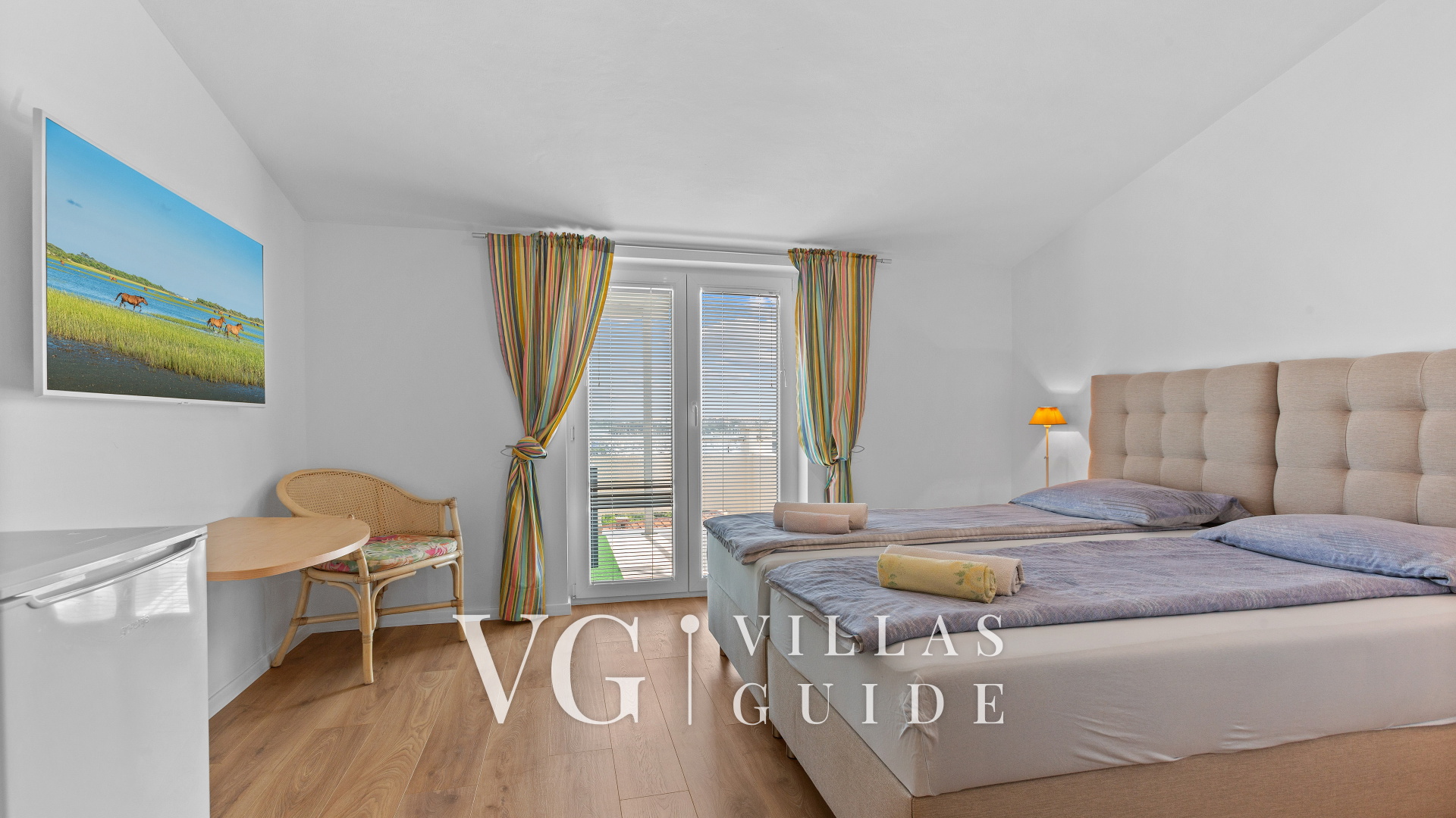 Apartment Petrinić - Sea View & Pool Apartment "F" Spavaća soba