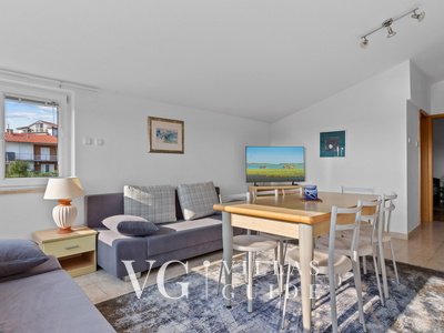 Apartment Petrinić - Sea View & Pool Apartment "F" Dnevni boravak