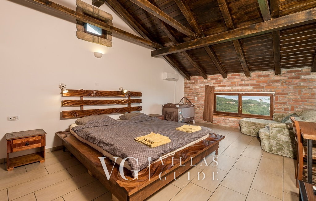 Villa Tihana Schlafzimmer