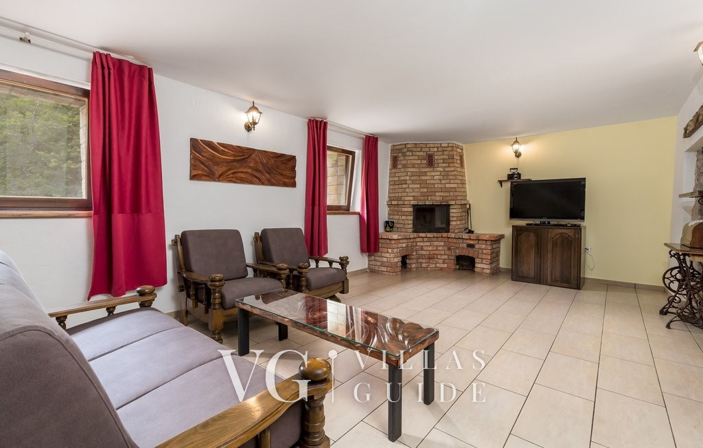 Villa Tihana Wohnzimmer