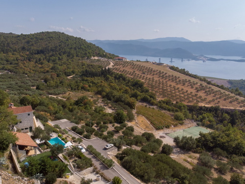 Rustic Villa Stolovi with panorama view