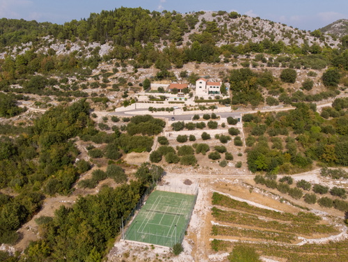 Rustic Villa Stolovi with panorama view