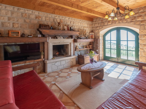 Rustic Villa Stolovi with panorama view