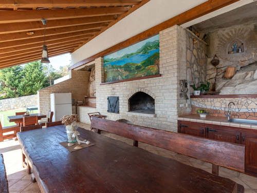 Rustic Villa Stolovi with panorama view