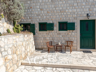 Rustic Villa Stolovi with panorama view Giardino e esterni della proprietà