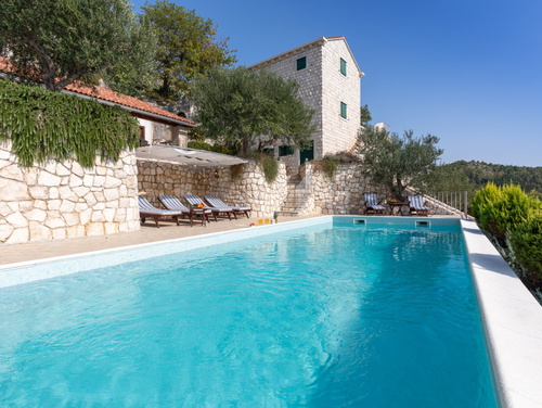 Rustic Villa Stolovi with panorama view