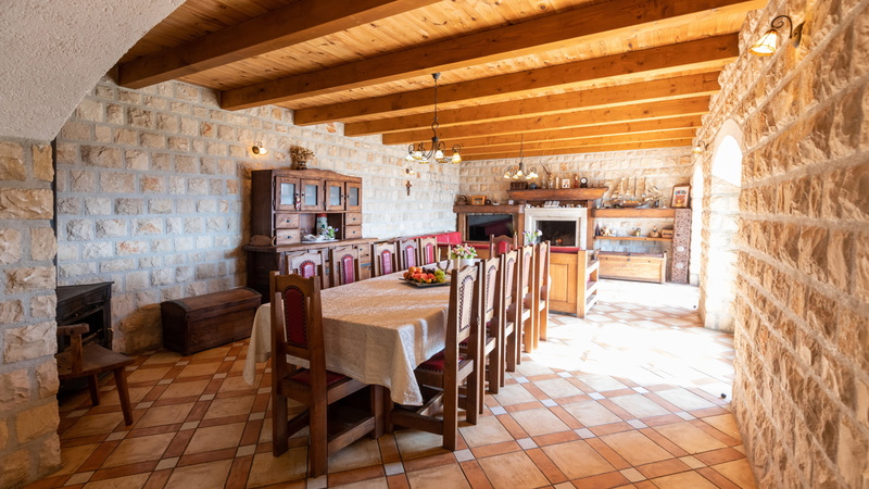 Rustic Villa Stolovi with panorama view