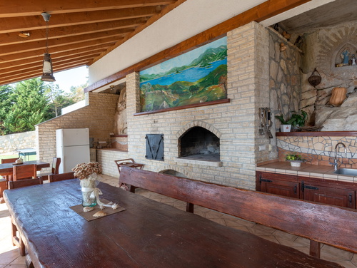 Rustic Villa Stolovi with panorama view