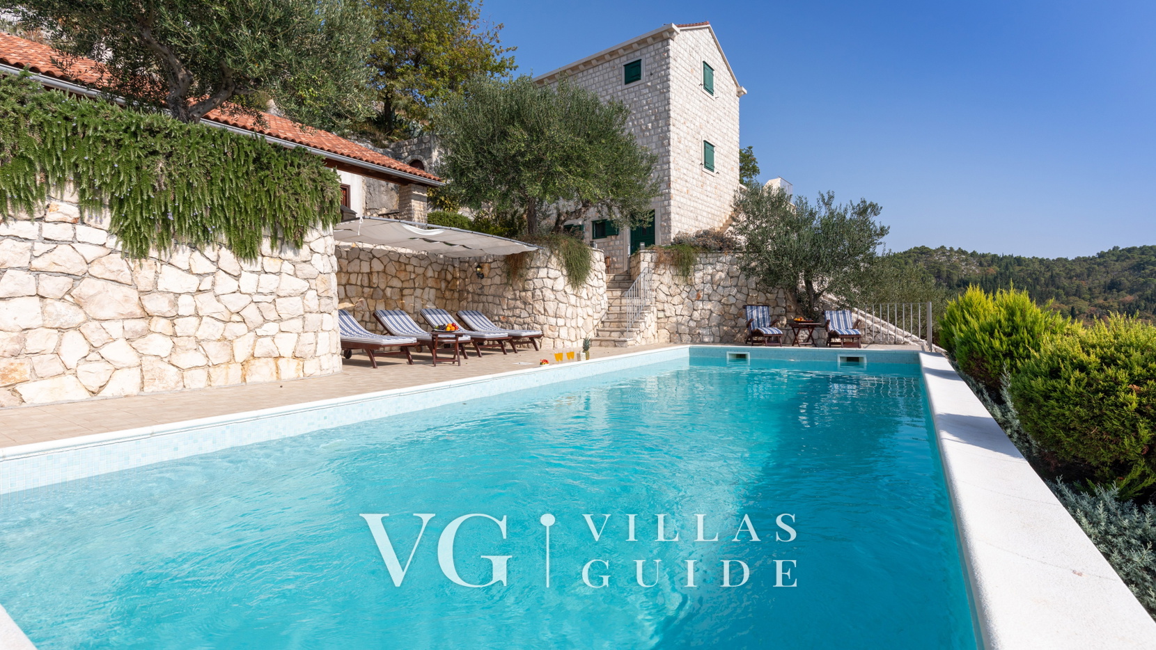 Rustic Villa Stolovi with panorama view