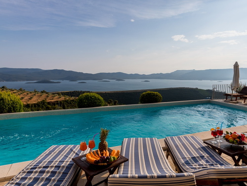 Rustic Villa Stolovi with panorama view