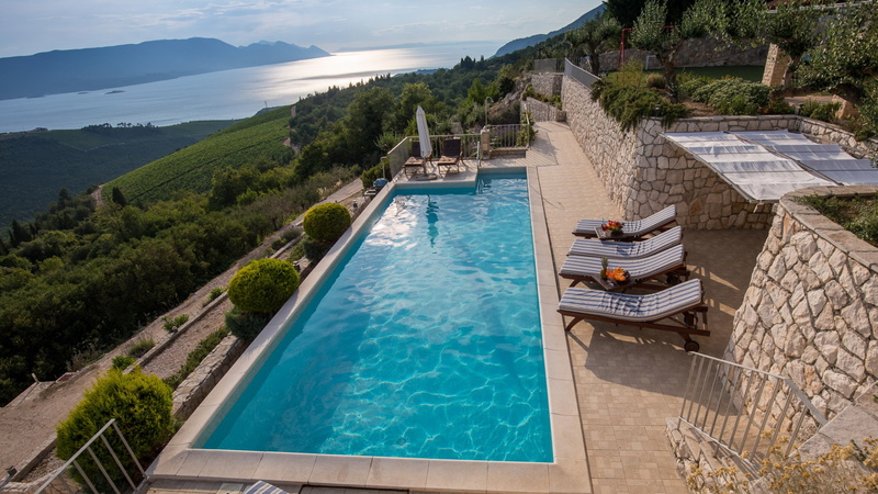 Rustic Villa Stolovi with panorama view