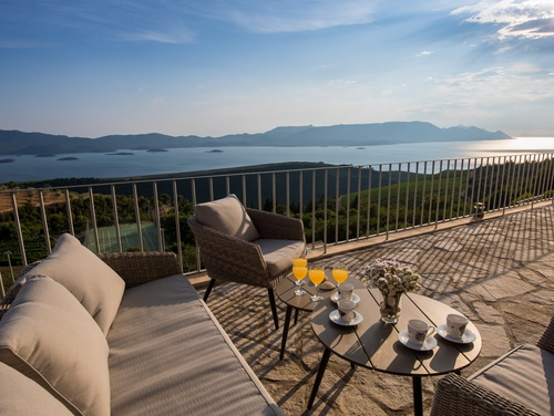 Rustic Villa Stolovi with panorama view