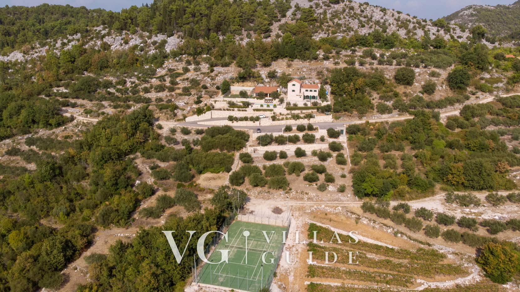 Rustic Villa Stolovi with panorama view Dvorište i vanjski dio objekta