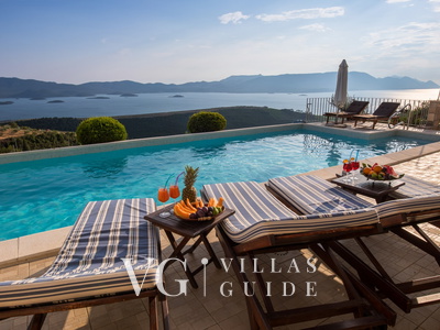 Rustic Villa Stolovi with panorama view Piscina
