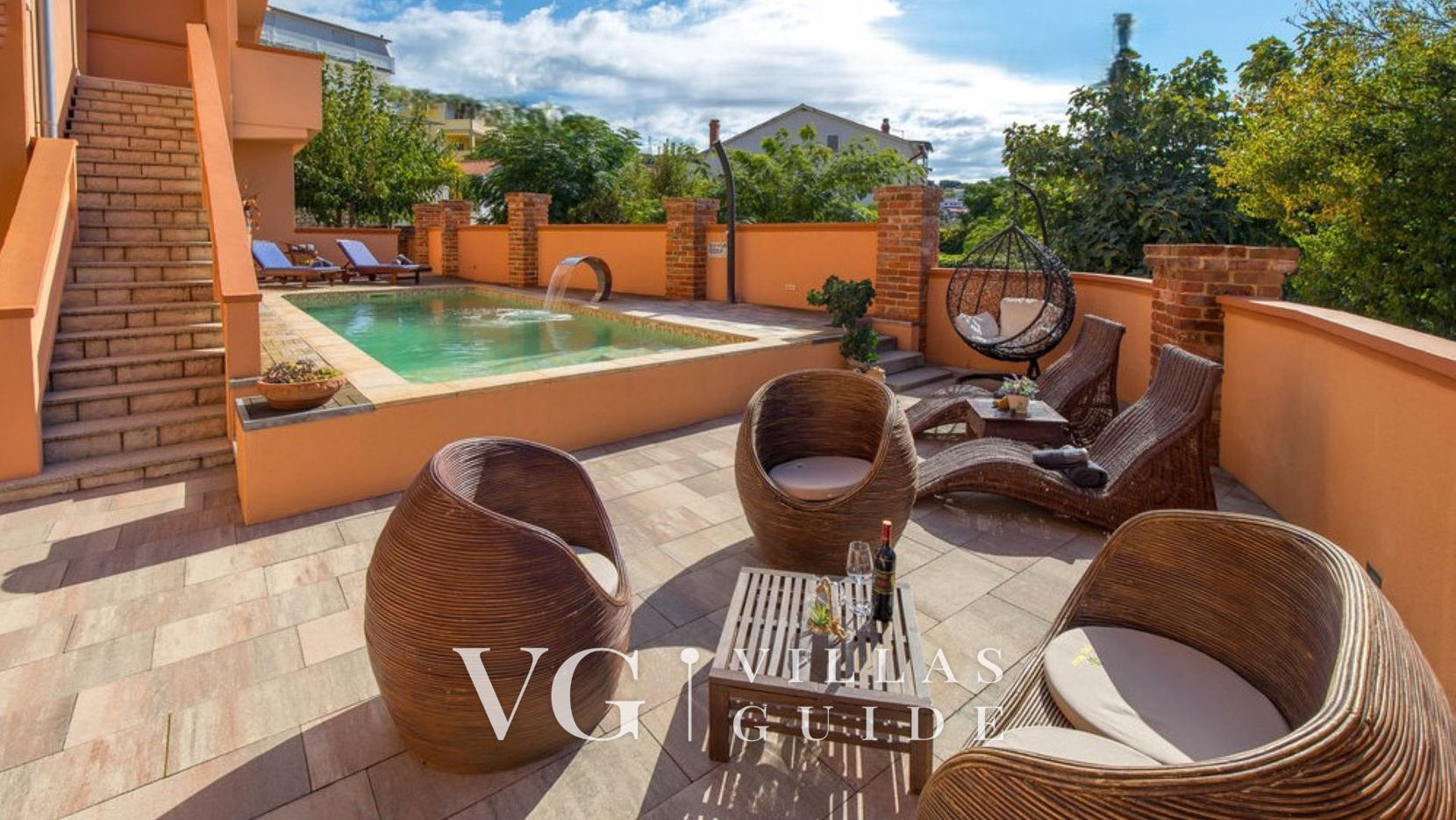 Luxury Villa Mer calme pool&pet friendly apartman 1 Pool