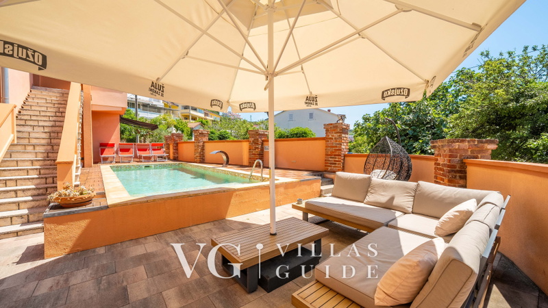 Luxury Villa Mer calme pool&pet friendly apartman 1 Garden and property exterior