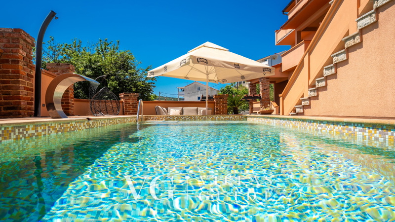 Luxury Villa Mer calme pool&pet friendly apartman 1 Pool