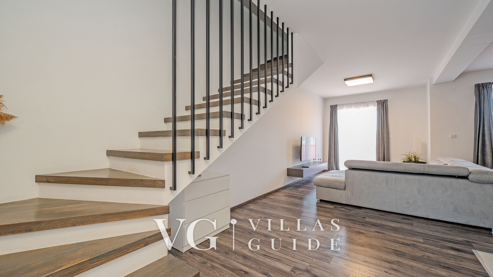 Luxury Villa Mer calme pool&pet friendly apartman 1 Living room