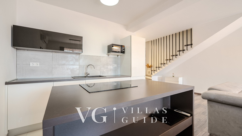 Luxury Villa Mer calme pool&pet friendly apartman 1 Kitchen