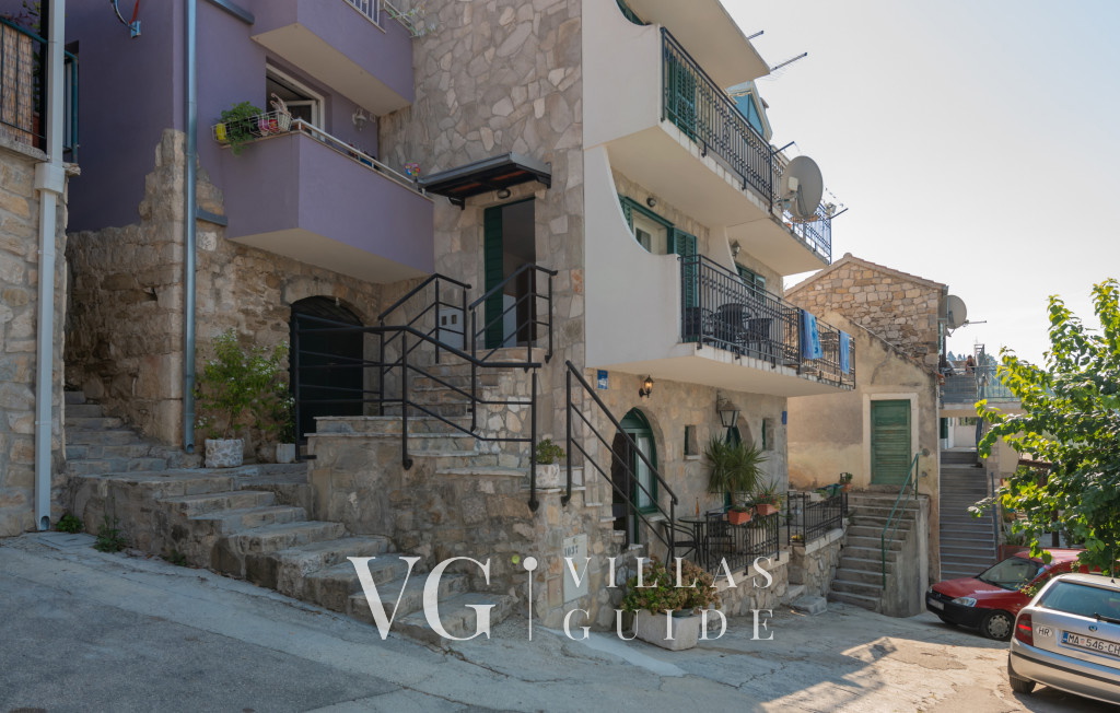 Holiday Home Ane - Makarska Dvorište i vanjski dio objekta