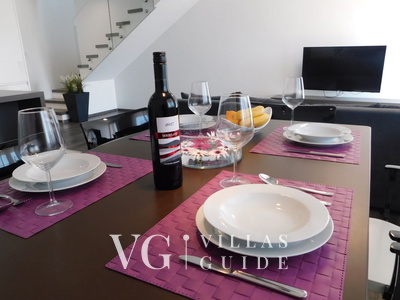 Luxury Villa Mer calme pool&pet friendly apartman 2 Cucina