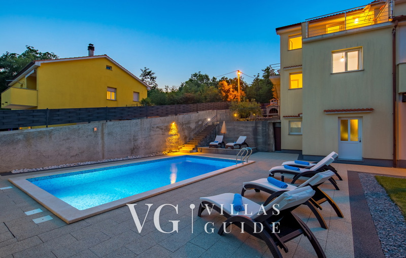 Villa Wally with outdoor pool Dvorište i vanjski dio objekta