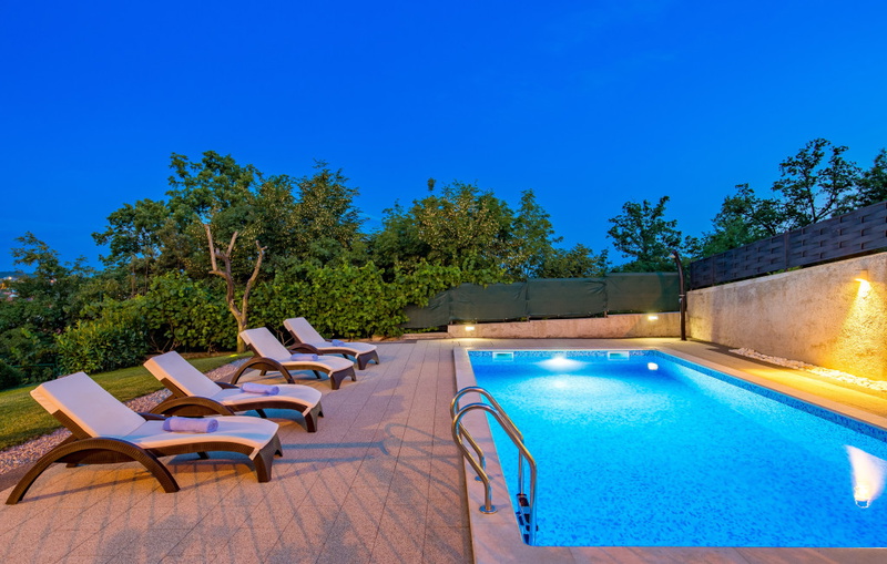 Villa Wally with outdoor pool