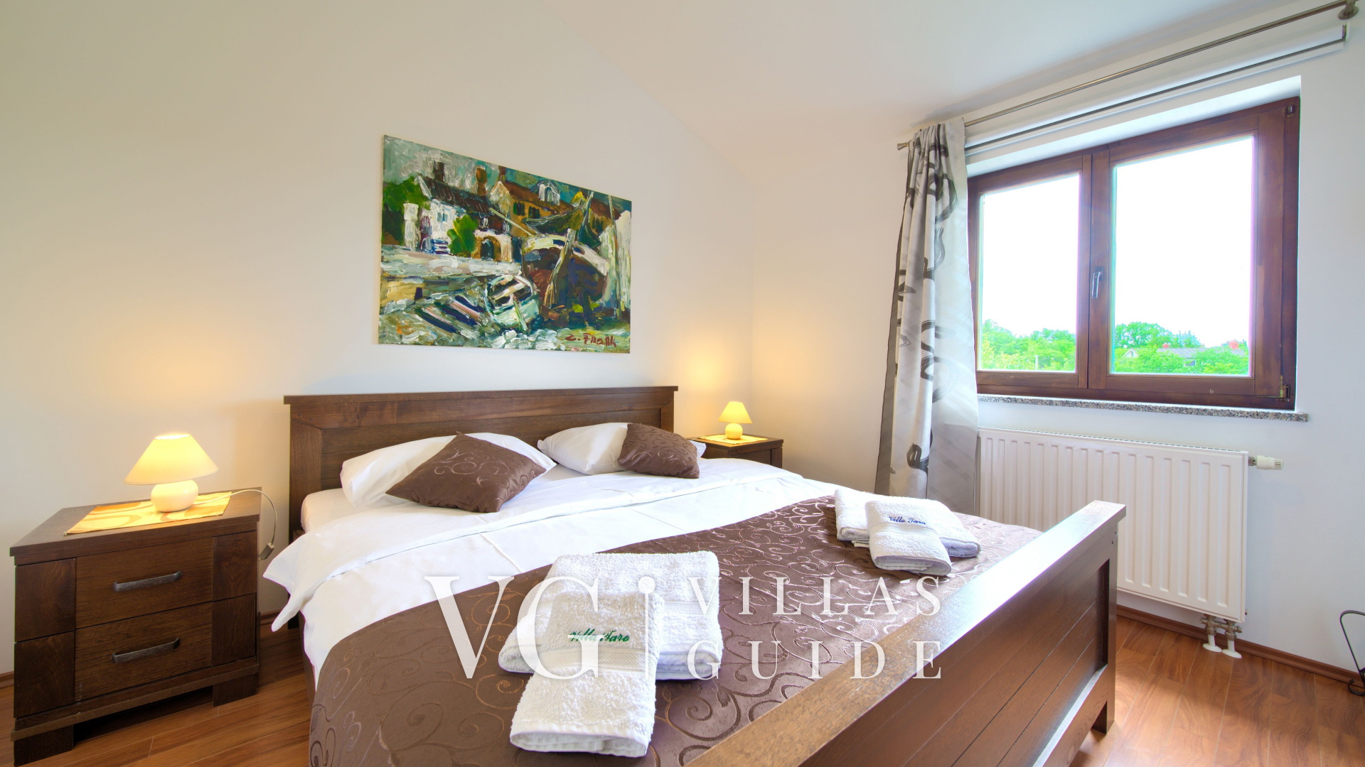 Villa Tara with a beautiful heated pool Camera da letto