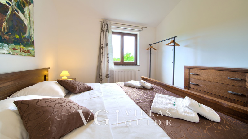 Villa Tara with a beautiful heated pool Spavaća soba