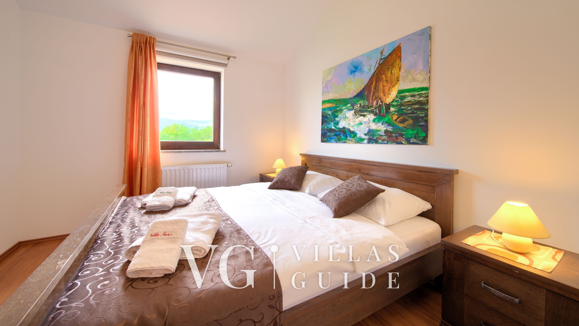 Villa Tara with a beautiful heated pool Camera da letto