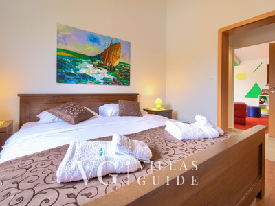 Villa Tara with a beautiful heated pool Camera da letto