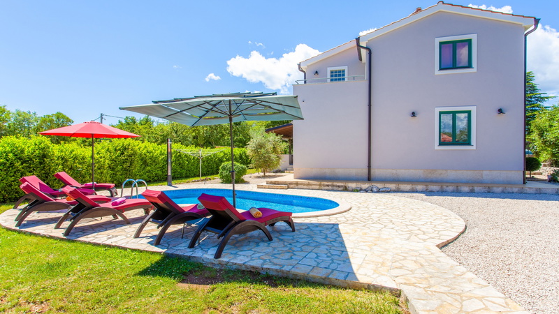 Villa Tara with a beautiful heated pool